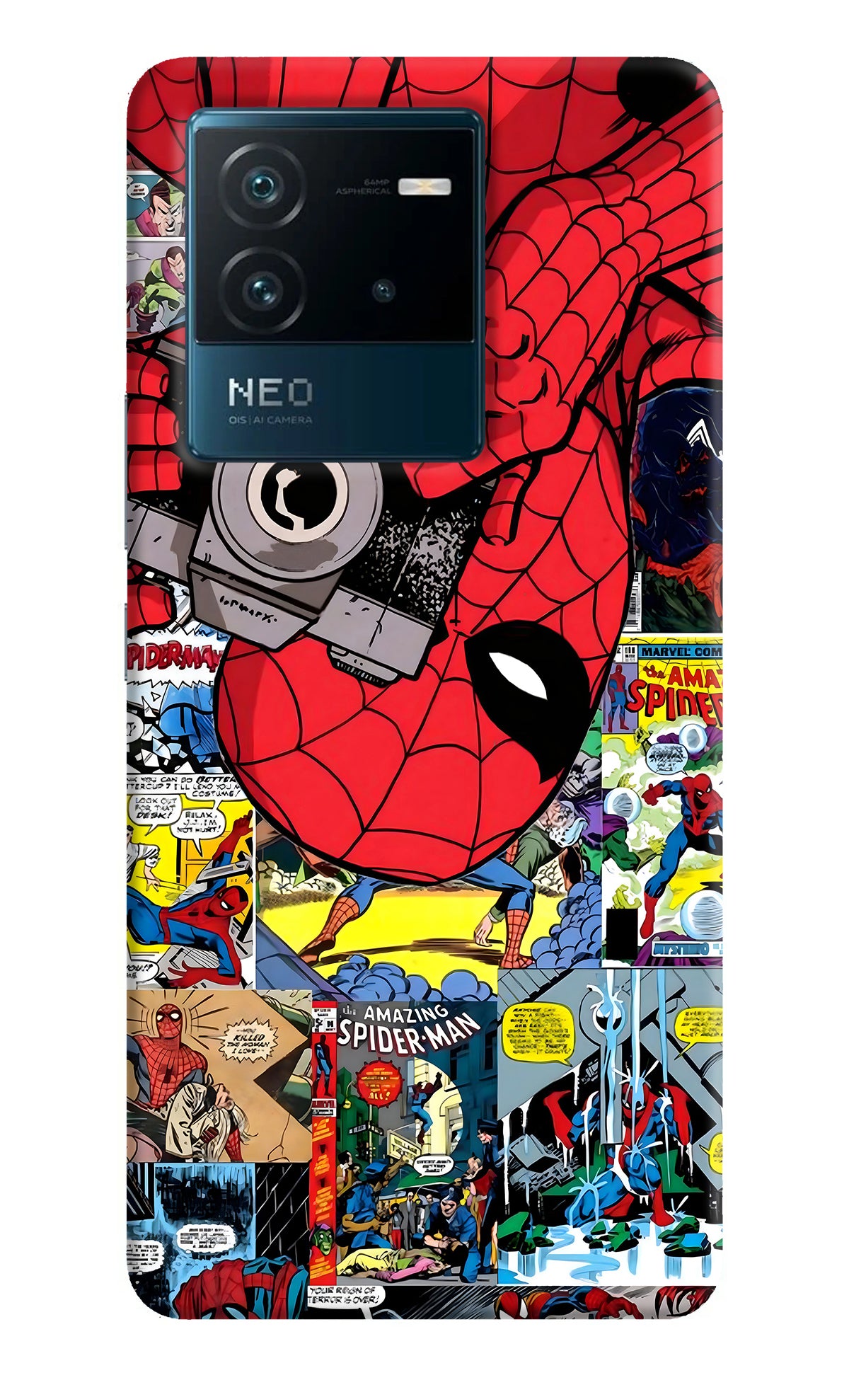 Spider Man Case for IQOO Neo 6 5G