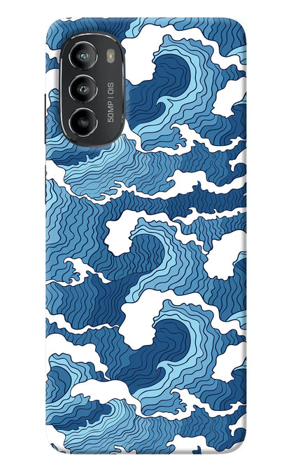 Blue Waves Case for Moto G82 5G