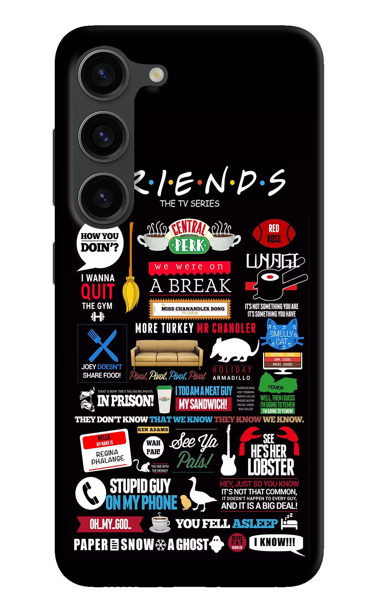 FRIENDS Case for Samsung S23 Plus by Casekaro