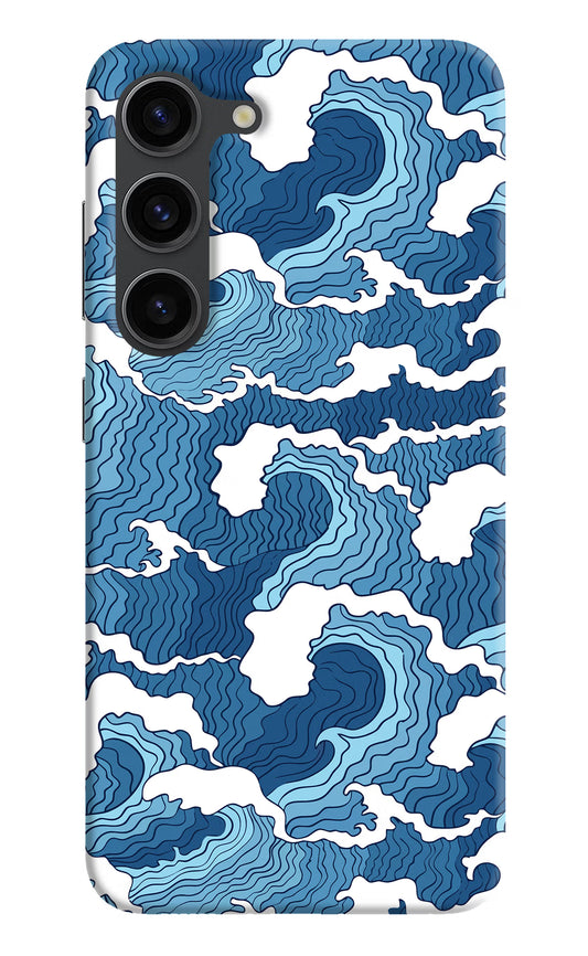 Blue Waves Case for Samsung S23 Plus by Casekaro