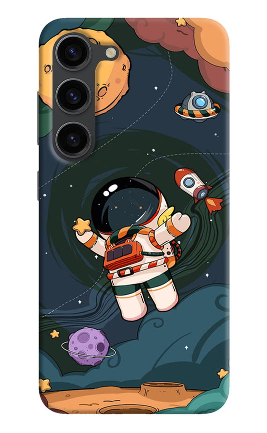 Cartoon Astronaut Case for Samsung S23 Plus by Casekaro