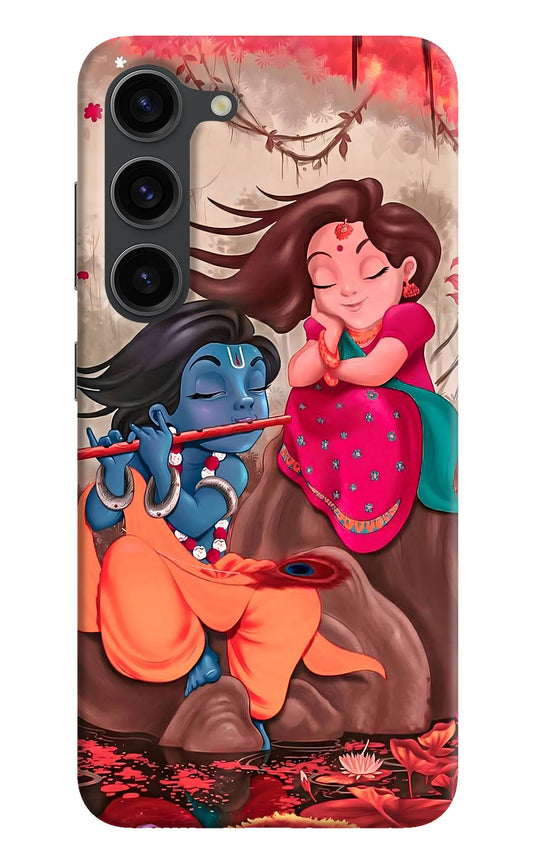 Radhe Krishna Samsung S23 Plus Back Cover