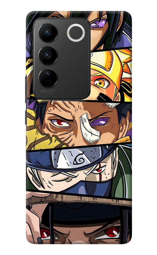 Naruto Character Vivo V27/V27 Pro Back Cover