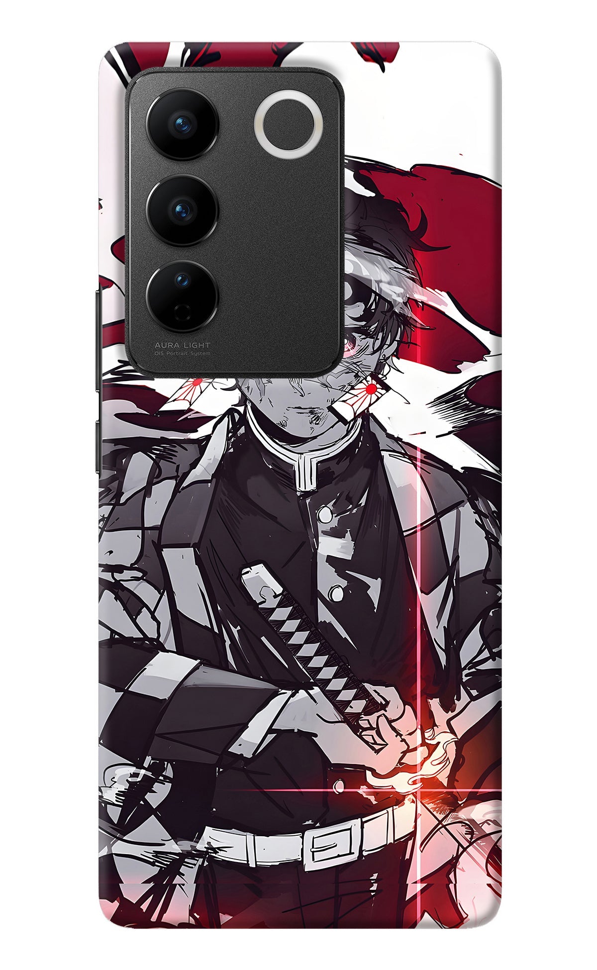 Demon Slayer Vivo V27/V27 Pro Back Cover