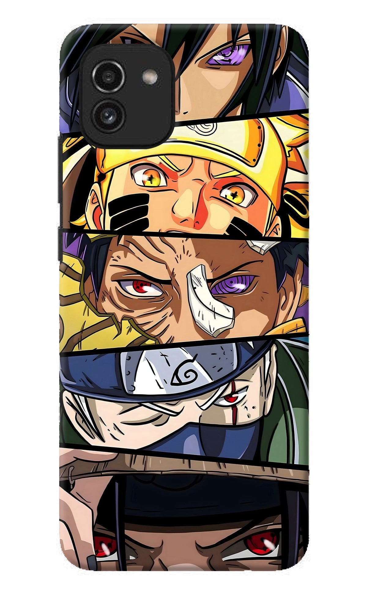 Naruto Character Samsung A03 Back Cover