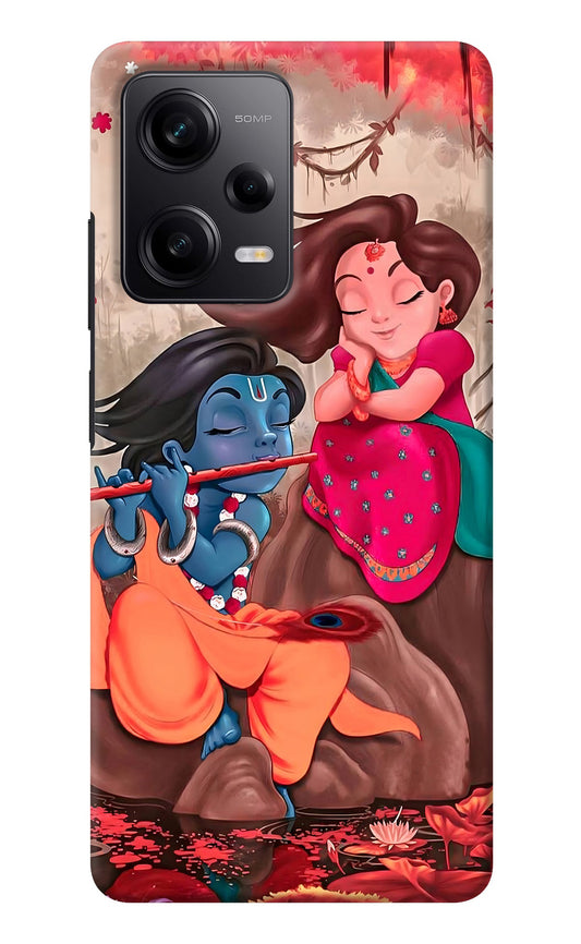 Radhe Krishna Poco X5 5G Back Cover