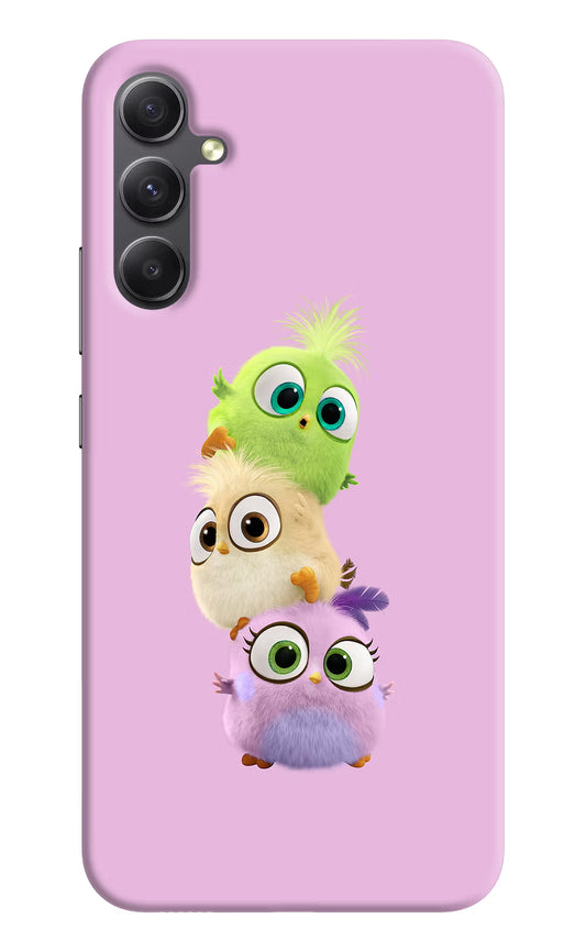 Cute Little Birds Case for Samsung A34 5G by Casekaro