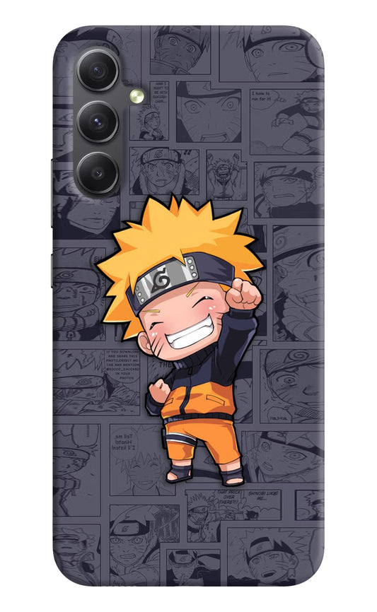 Chota Naruto Case for Samsung A34 5G by Casekaro