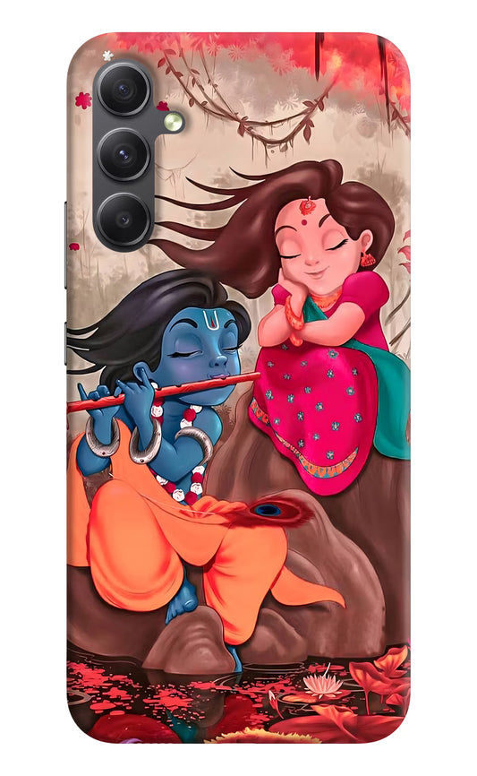 Radhe Krishna Case for Samsung A34 5G by Casekaro
