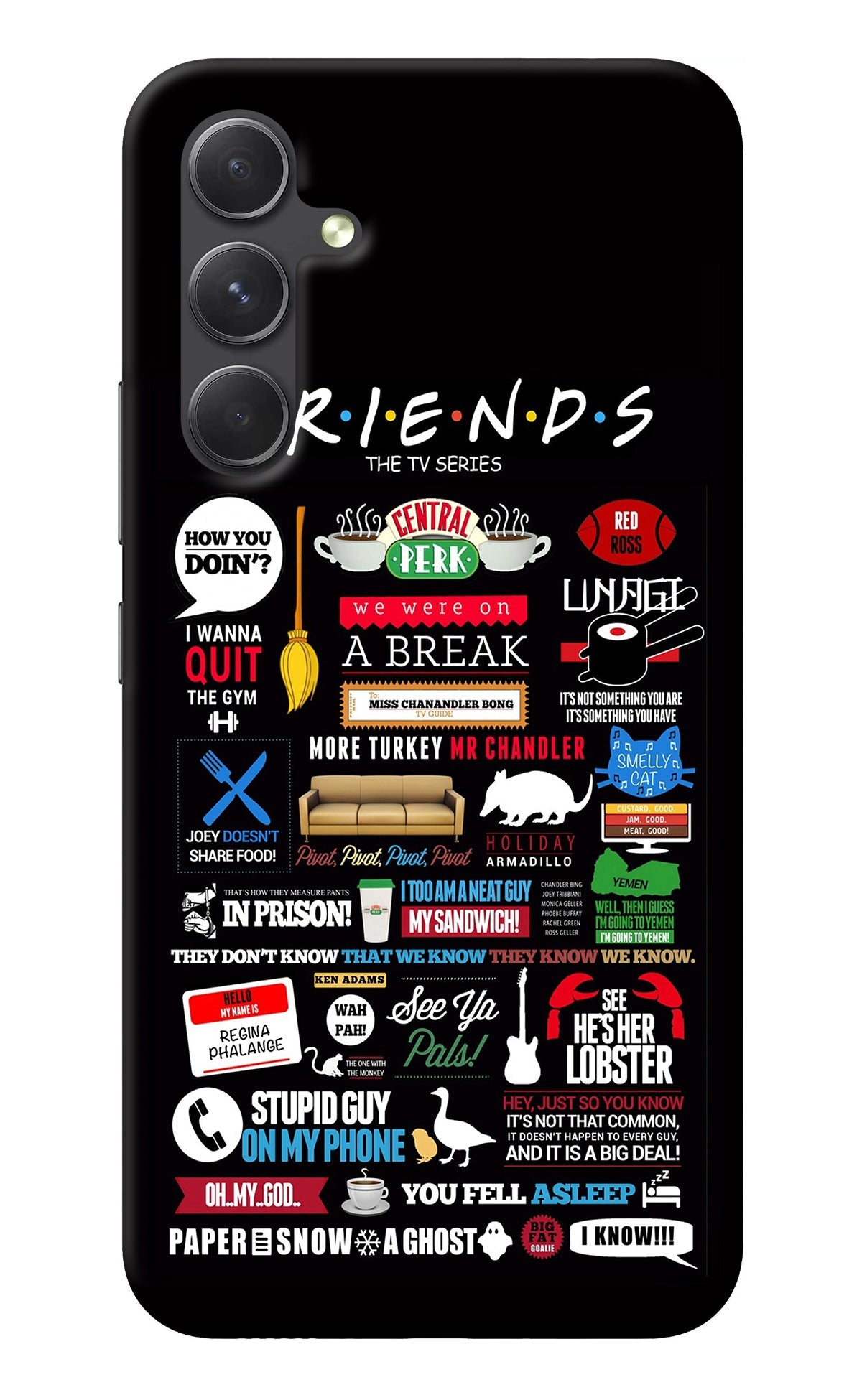 FRIENDS Samsung A54 5G Back Cover