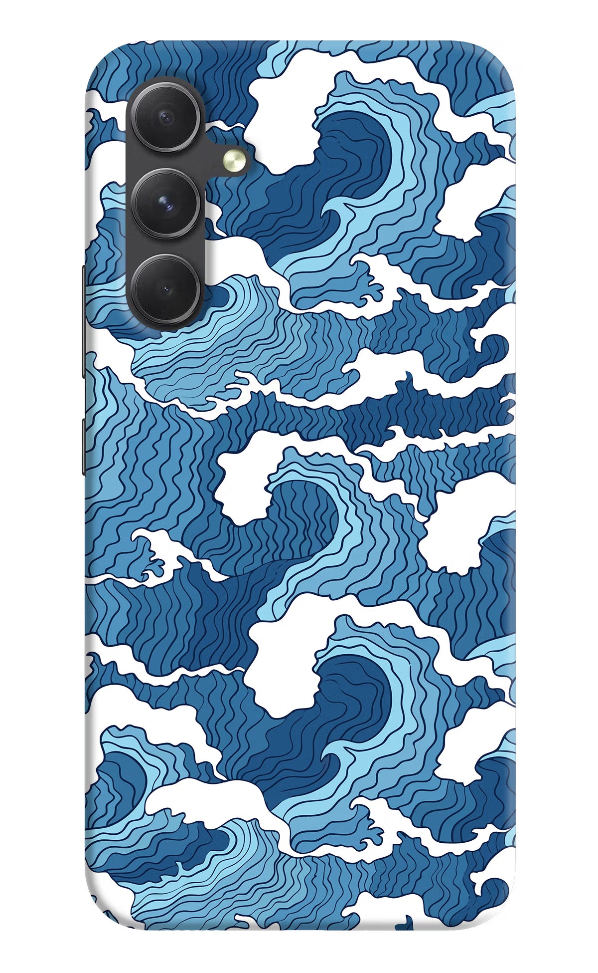 Blue Waves Case for Samsung A54 5G by Casekaro