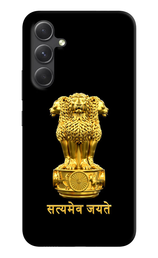 Satyamev Jayate Golden Case for Samsung A54 5G by Casekaro