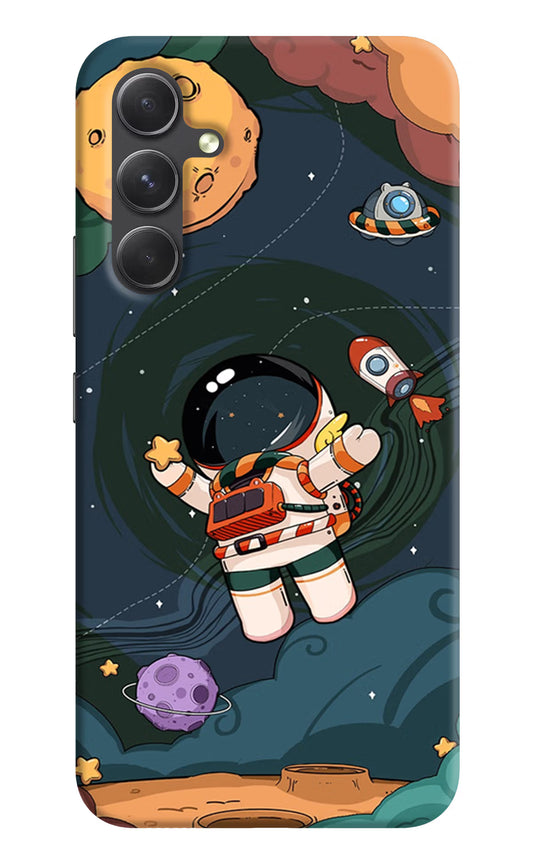 Cartoon Astronaut Case for Samsung A54 5G by Casekaro