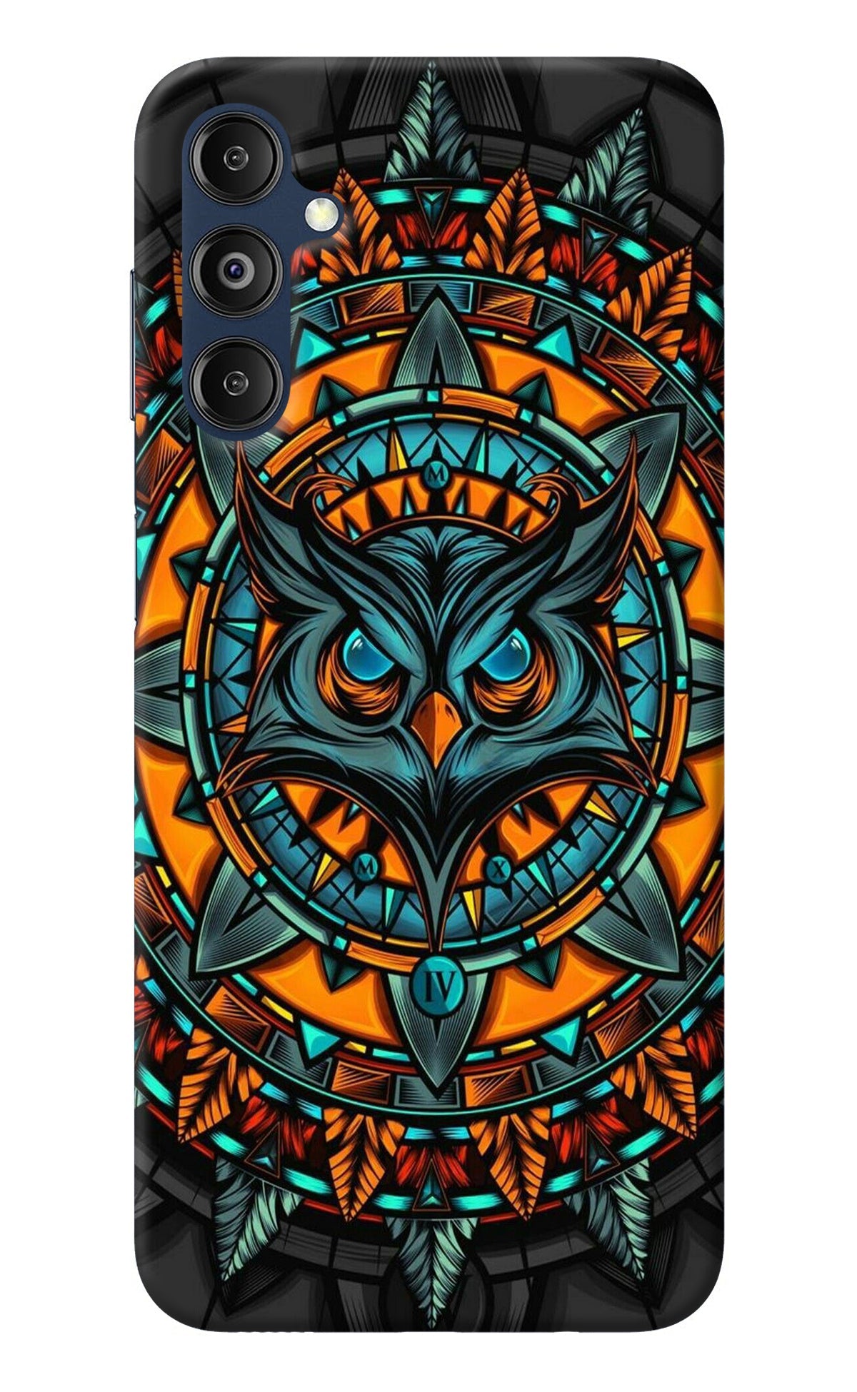 Angry Owl Art Samsung M14 Back Cover