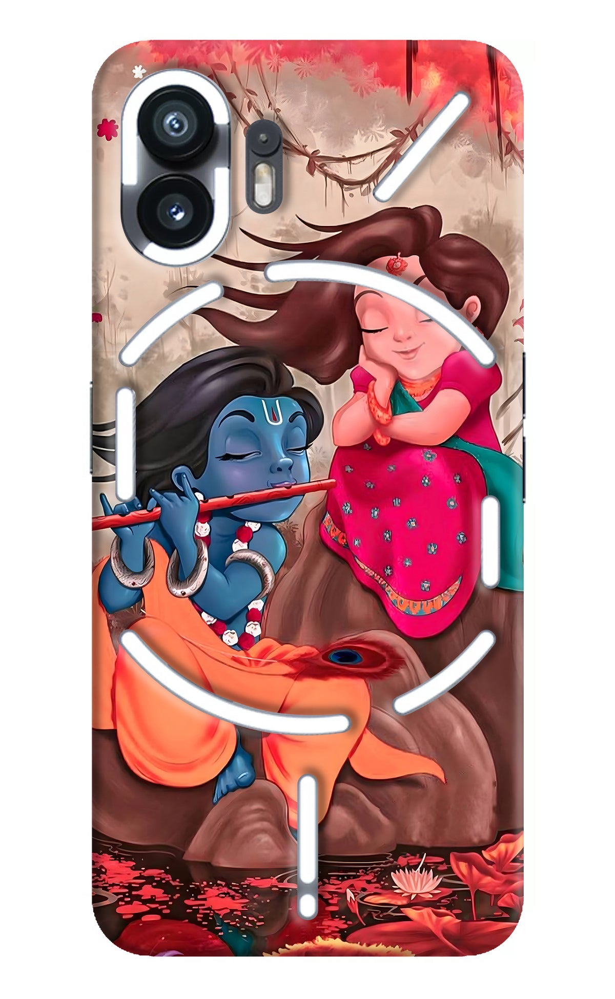 Radhe Krishna Nothing Phone 2 Back Cover