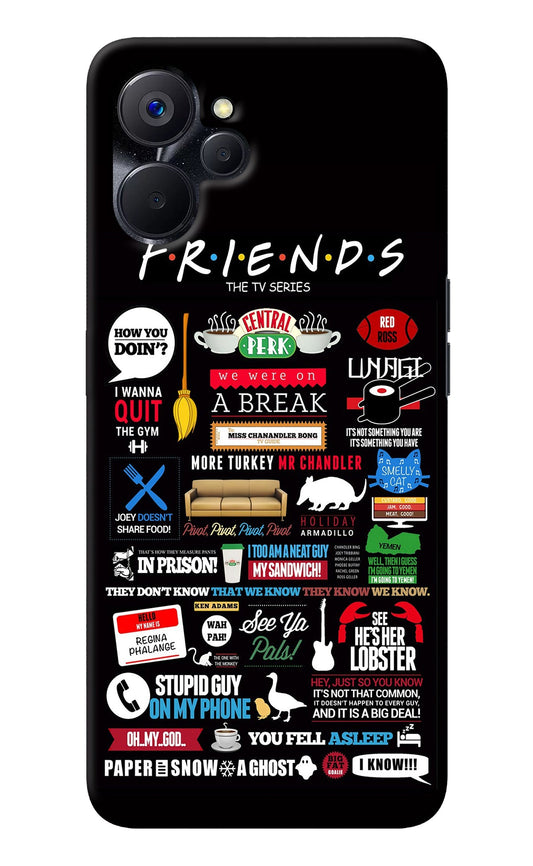 FRIENDS Realme 9i 5G Back Cover