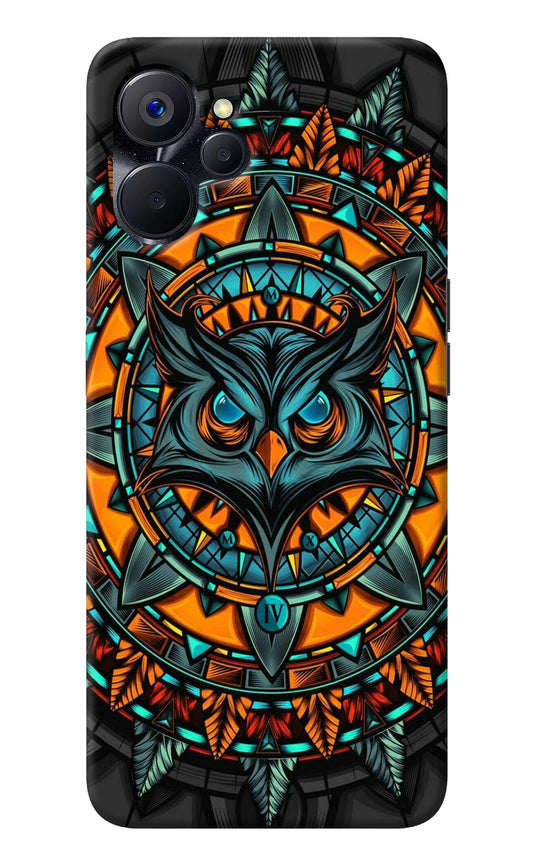 Angry Owl Art Realme 9i 5G Back Cover