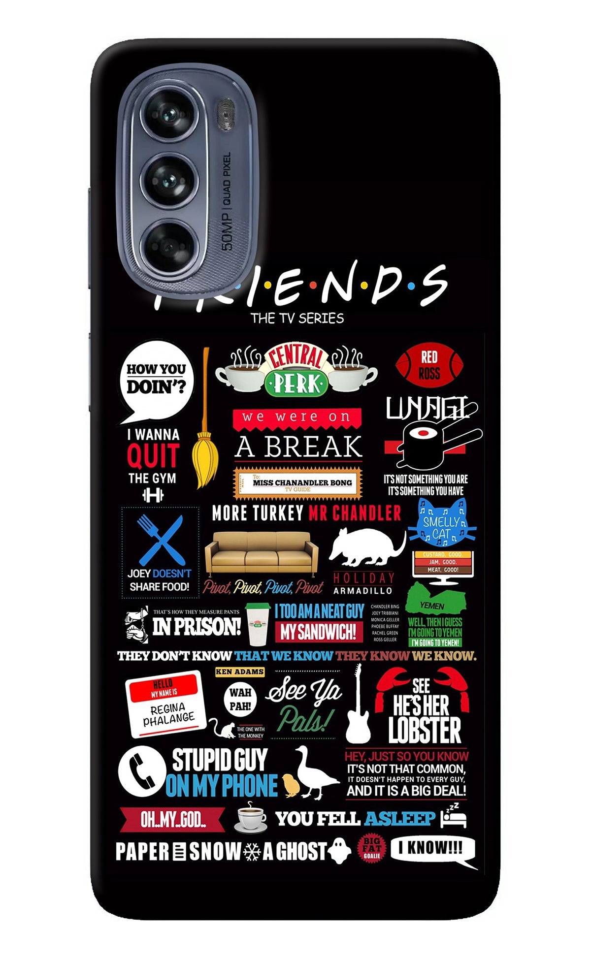 FRIENDS Moto G62 5G Back Cover