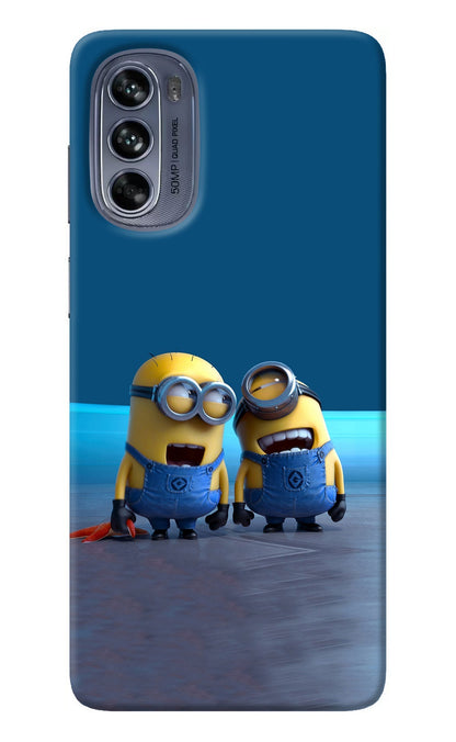 Minion Laughing Case for Moto G62 5G