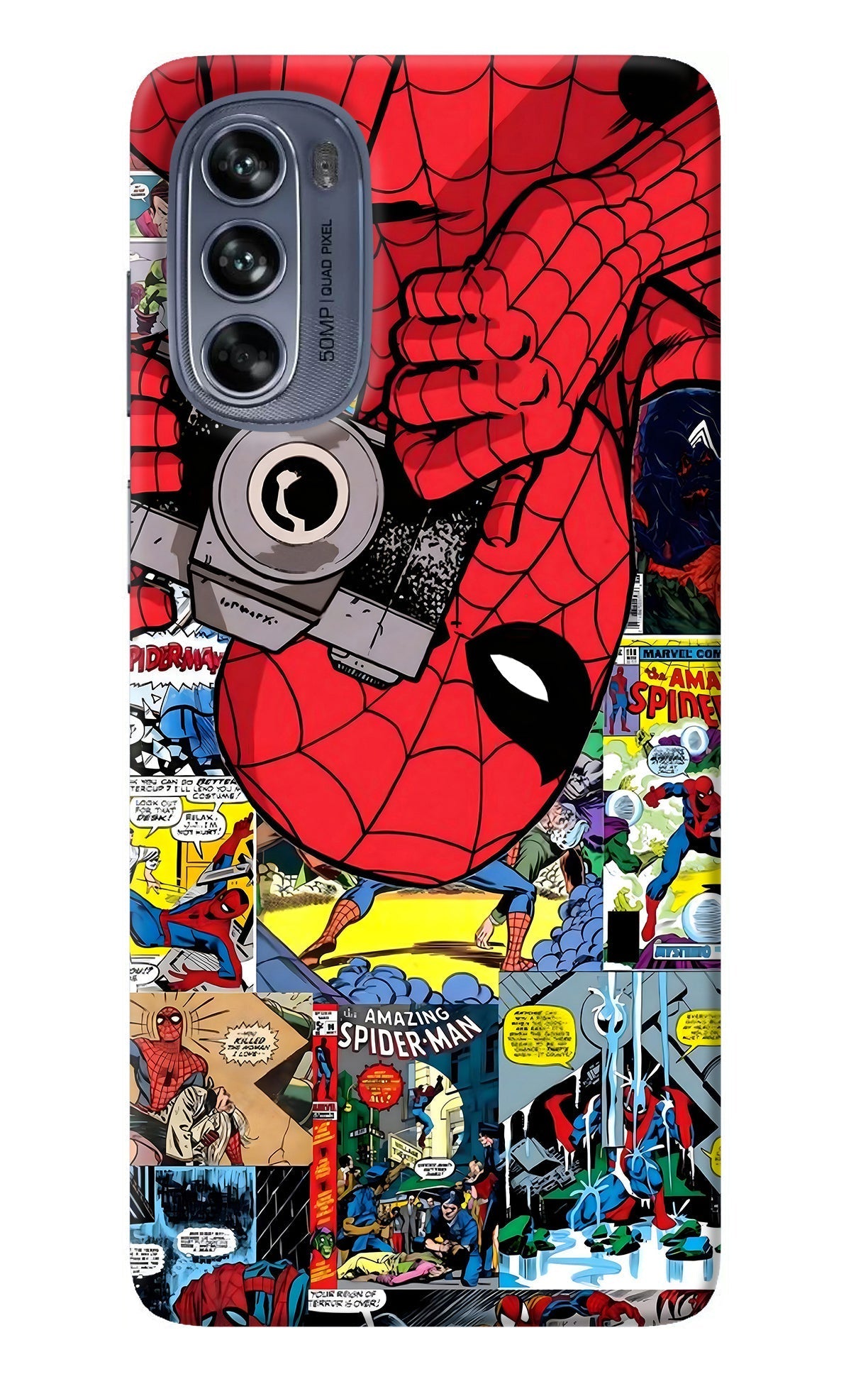 Spider Man Case for Moto G62 5G