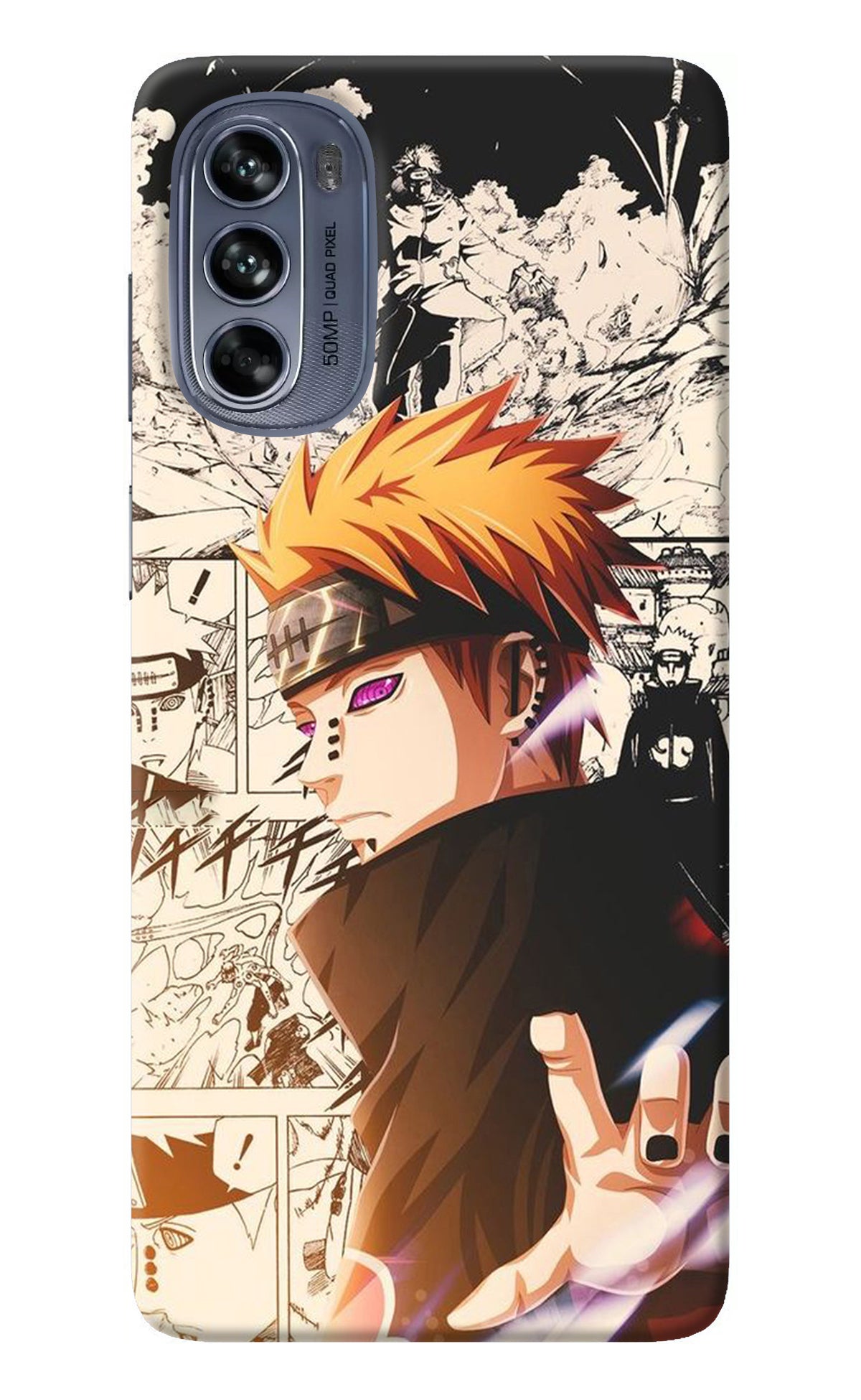 Pain Anime Moto G62 5G Back Cover