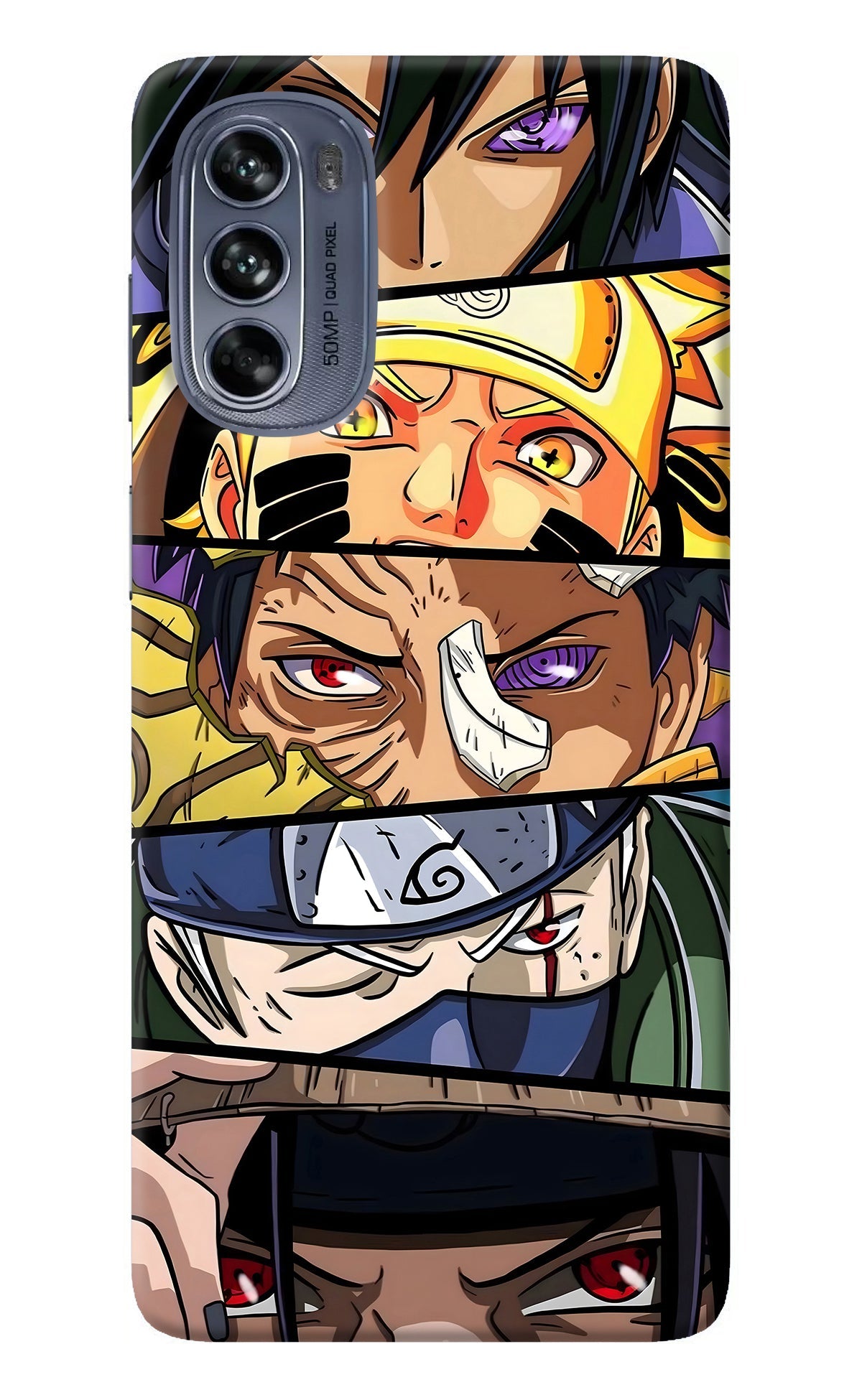 Naruto Character Moto G62 5G Back Cover