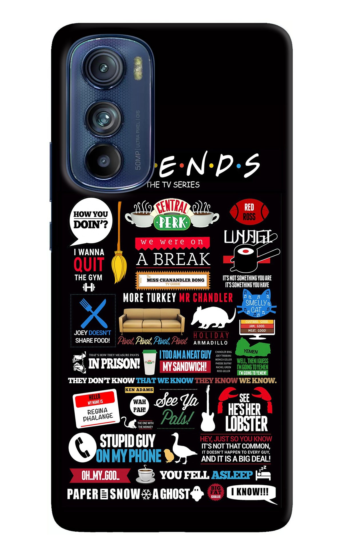 FRIENDS Case for Moto Edge 30