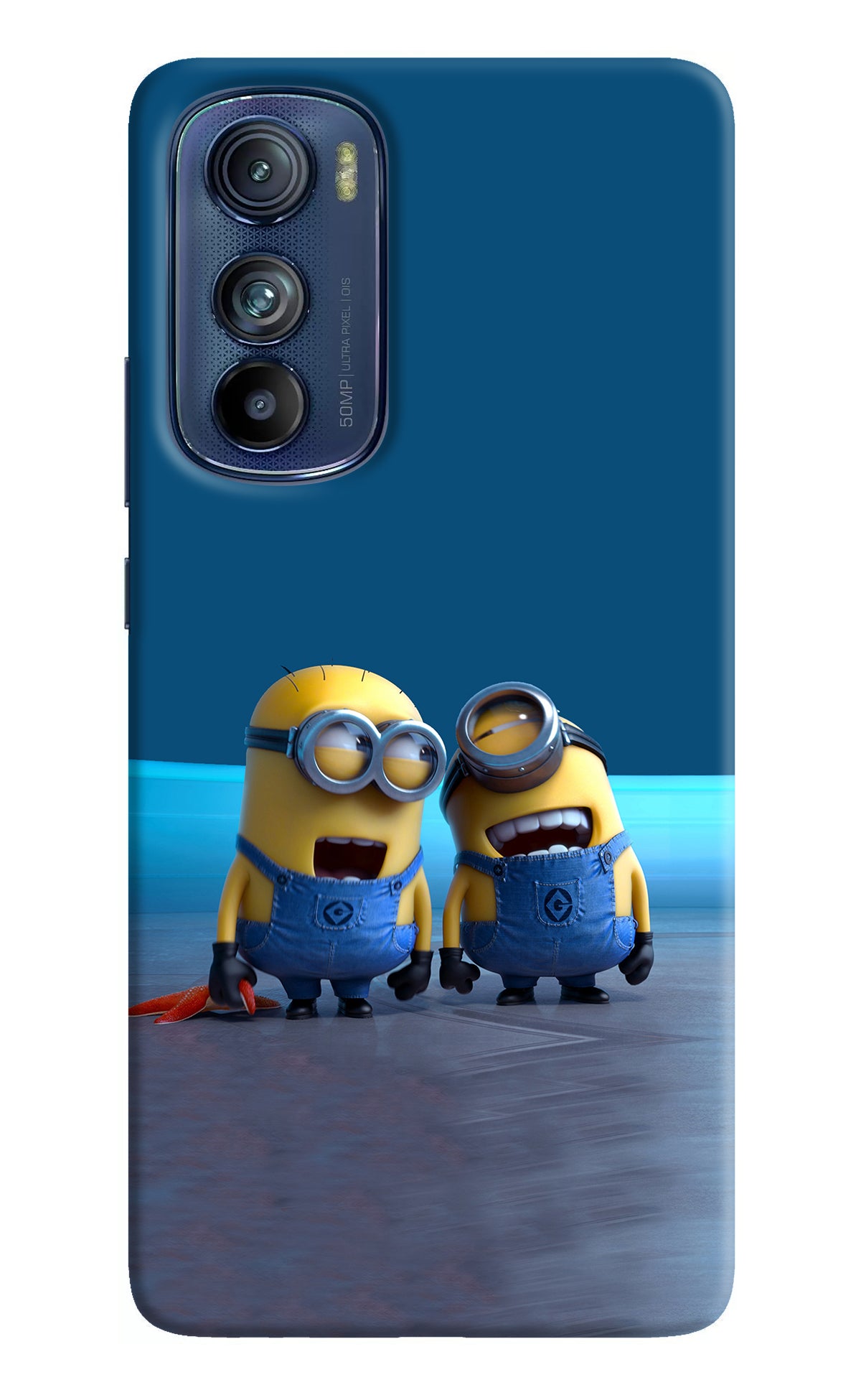 Minion Laughing Case for Moto Edge 30