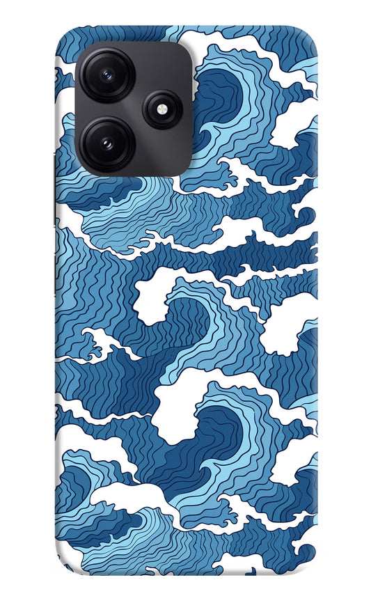Blue Waves Case for Poco M6 Pro 5G by Casekaro