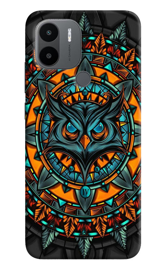 Angry Owl Art Case for Redmi A1+/A2+