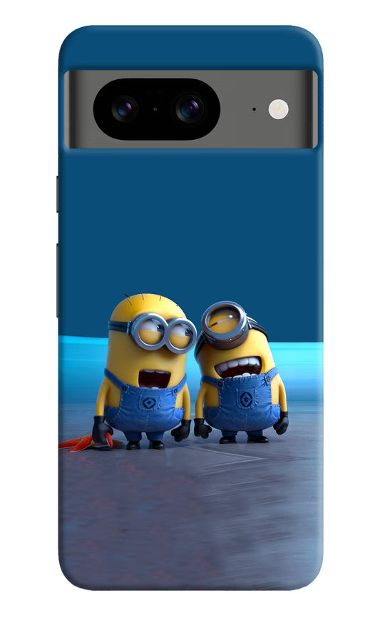 Minion Laughing Case for Google Pixel 8 by Casekaro