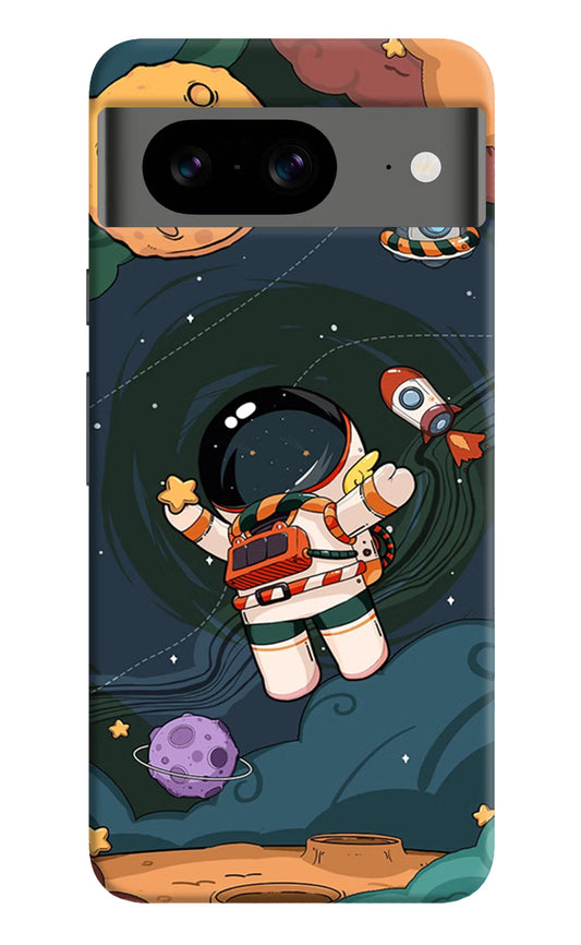 Cartoon Astronaut Case for Google Pixel 8 by Casekaro