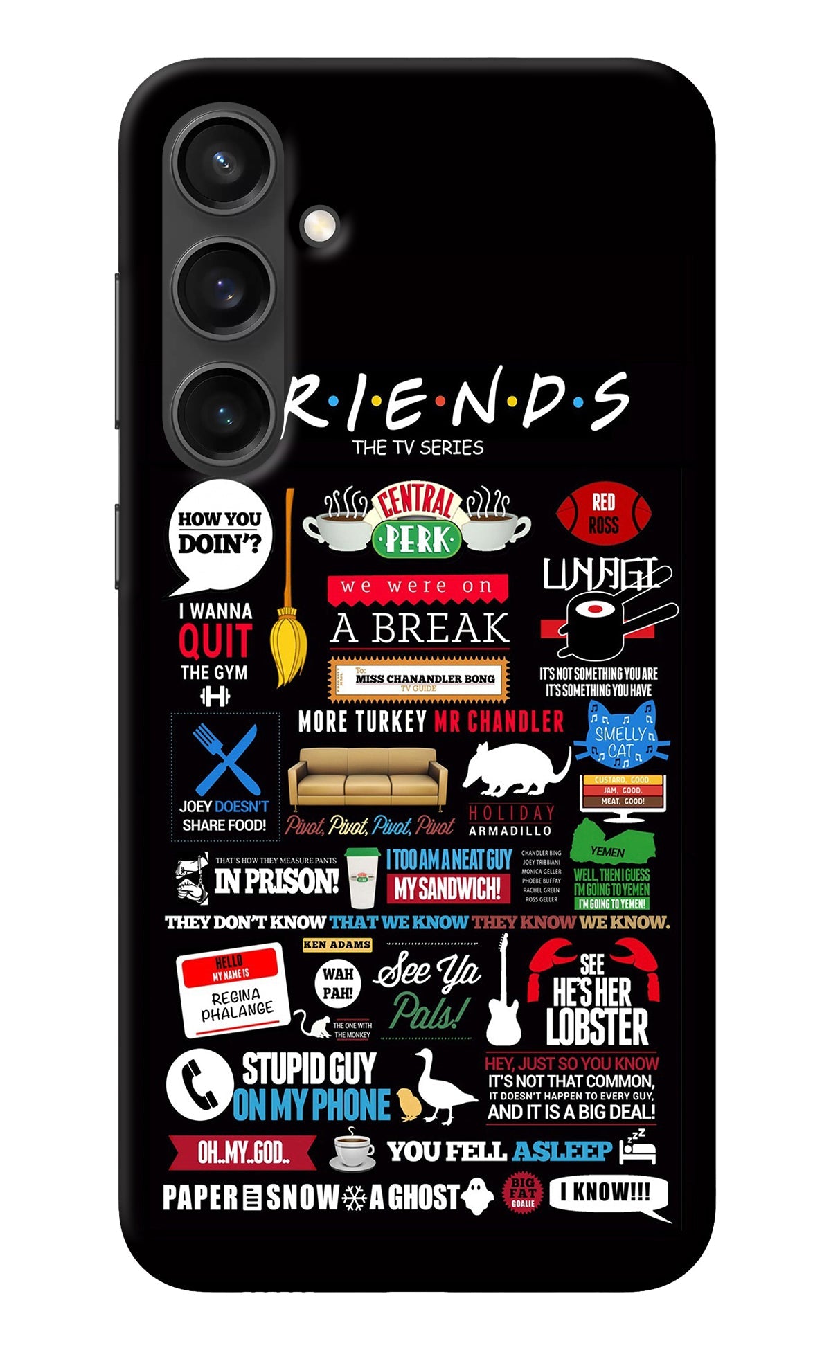 FRIENDS Samsung S23 FE 5G Back Cover