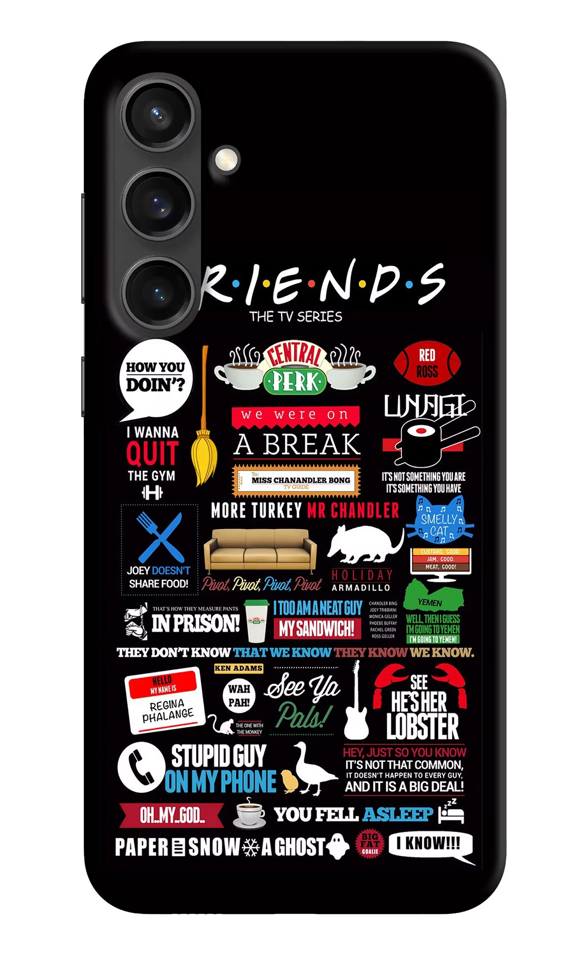 FRIENDS Case for Samsung S23 FE 5G by Casekaro