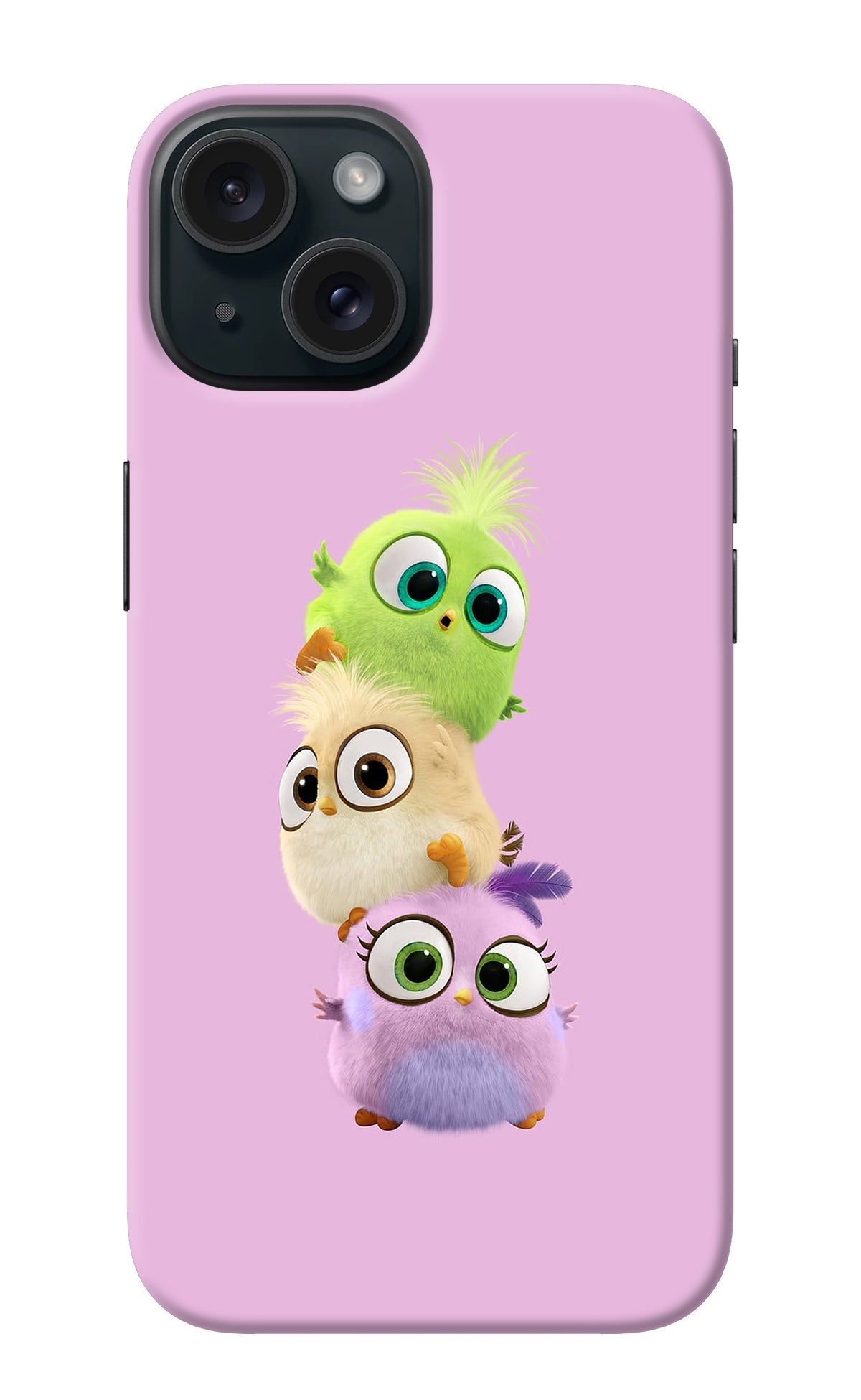 Cute Little Birds iPhone 15 Plus Back Cover