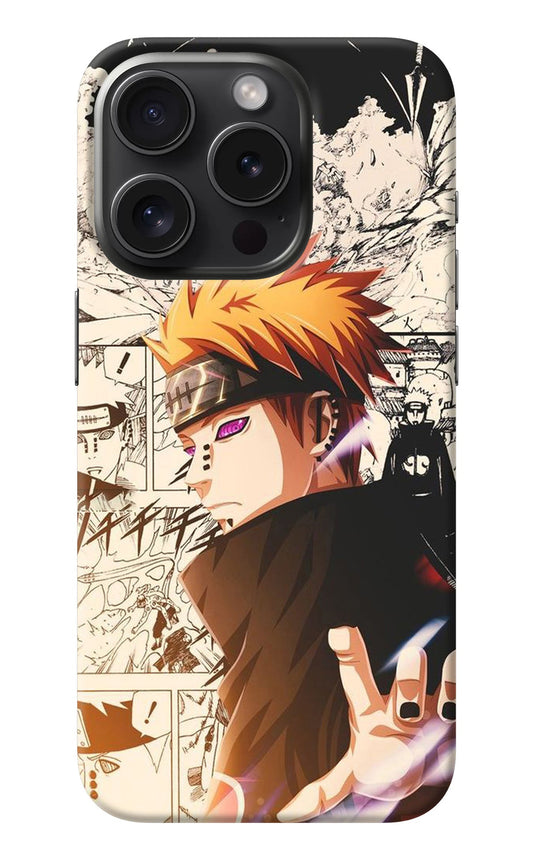 Pain Anime iPhone 15 Pro Back Cover