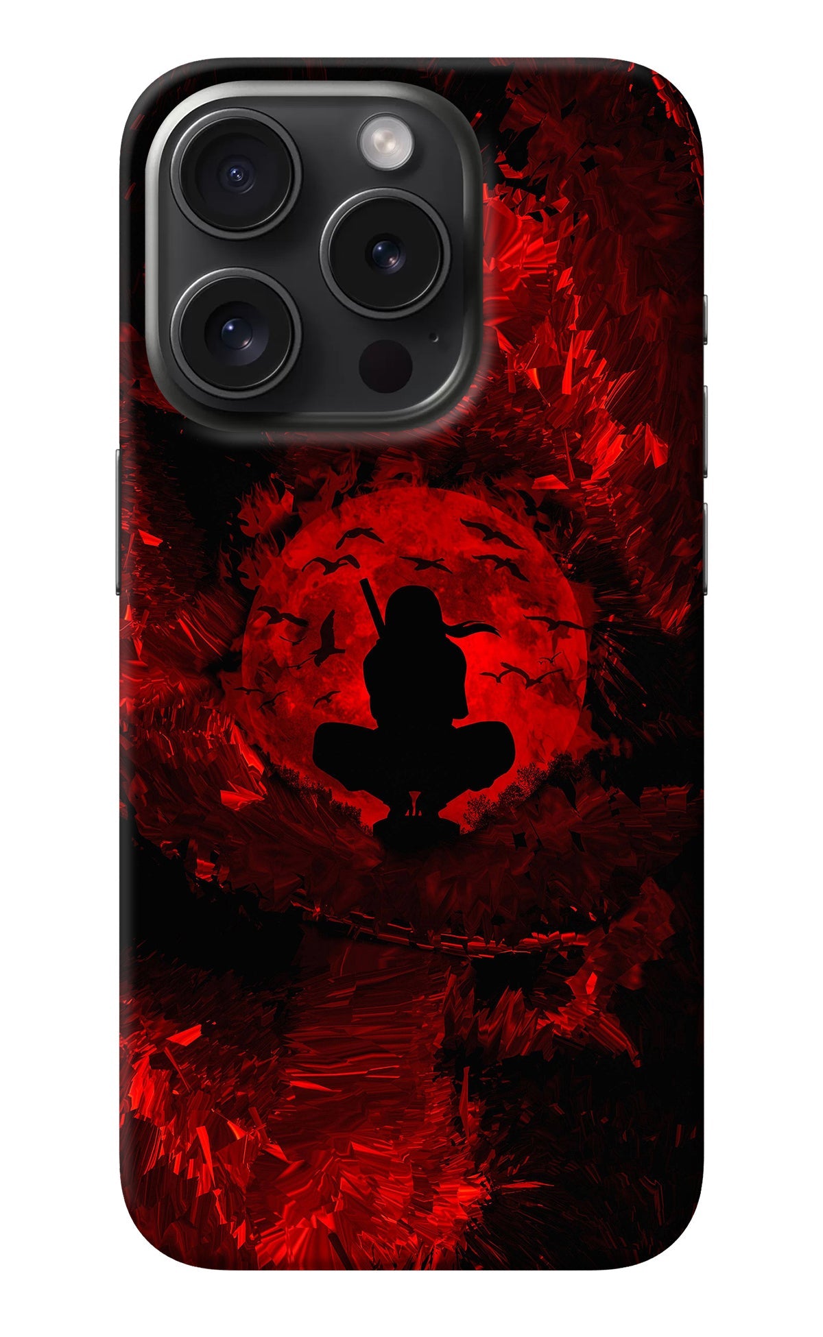 Itachi Uchiha iPhone 15 Pro Back Cover