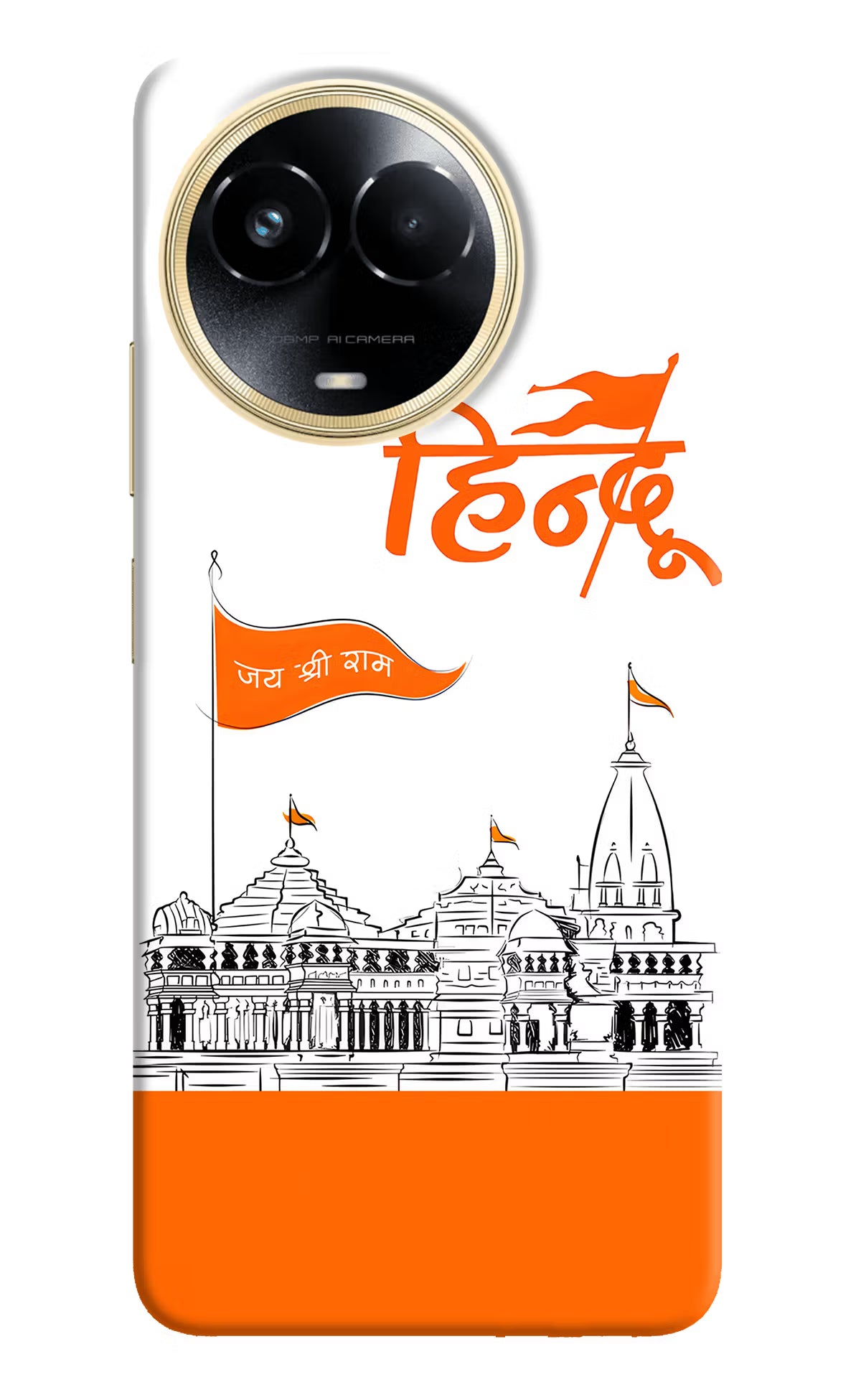 Jai Shree Ram Hindu Case for Realme 11 5G/11X 5G/C67