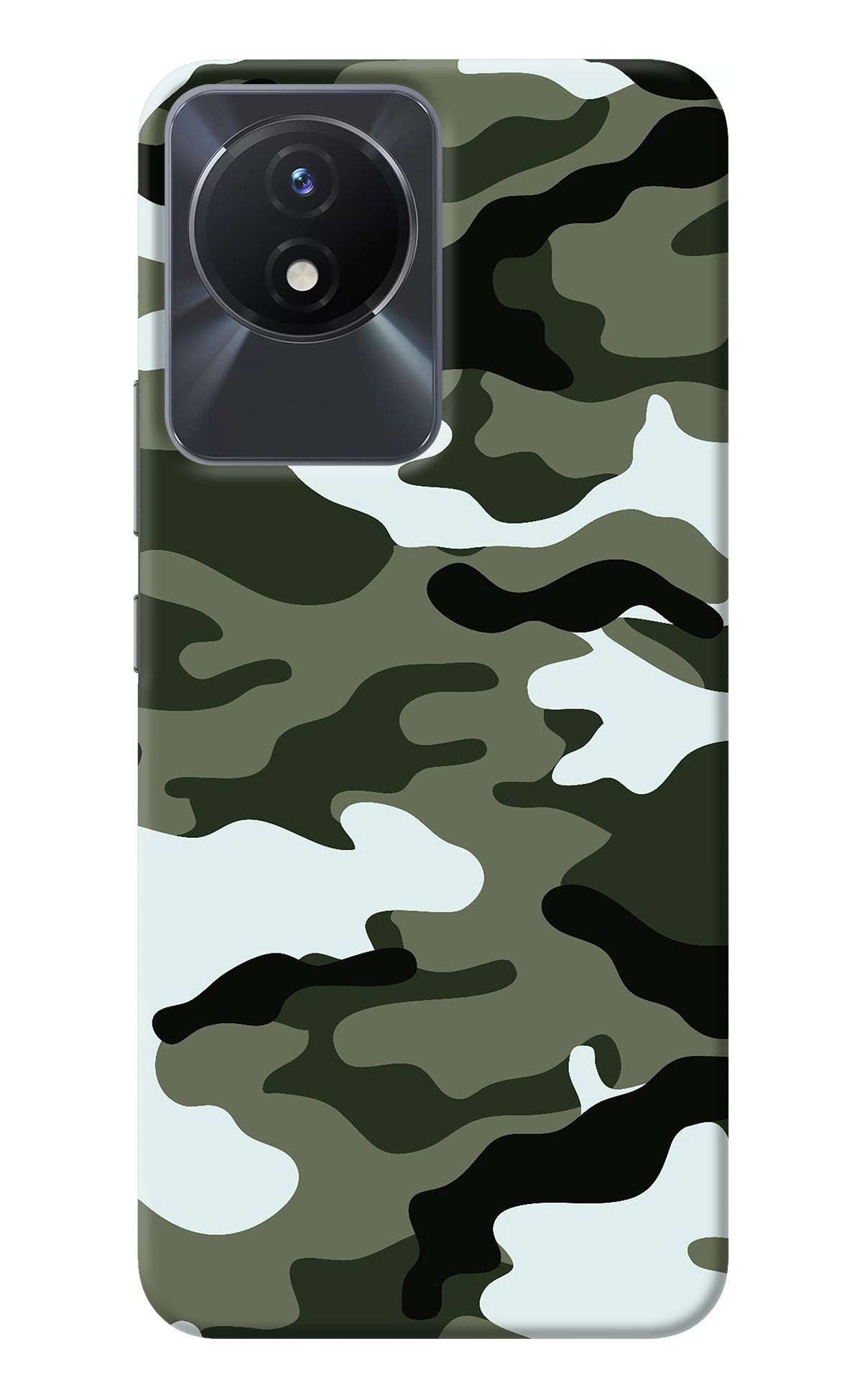 Camouflage Vivo Y02/Y02T Back Cover