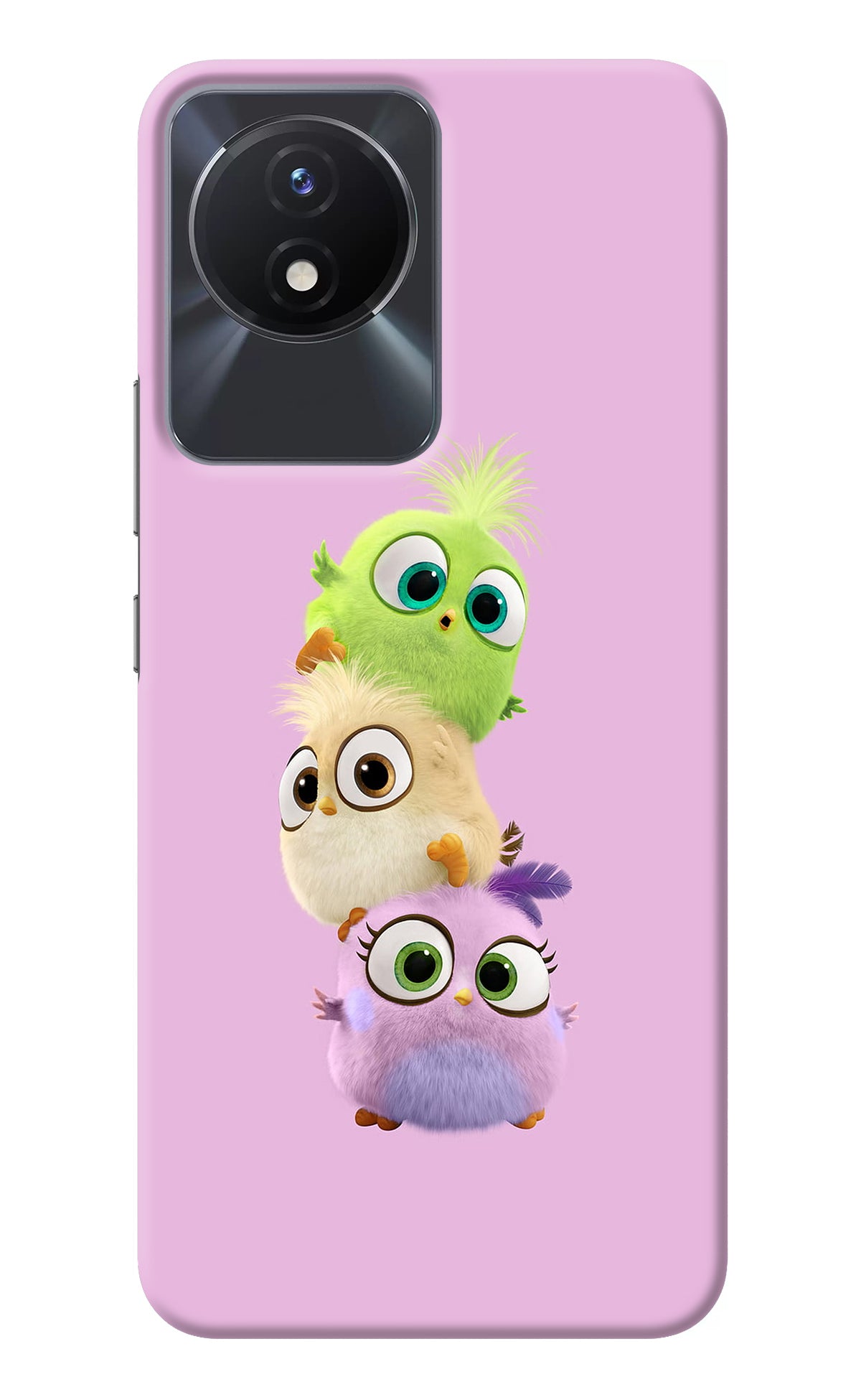 Cute Little Birds Vivo Y02/Y02T Back Cover