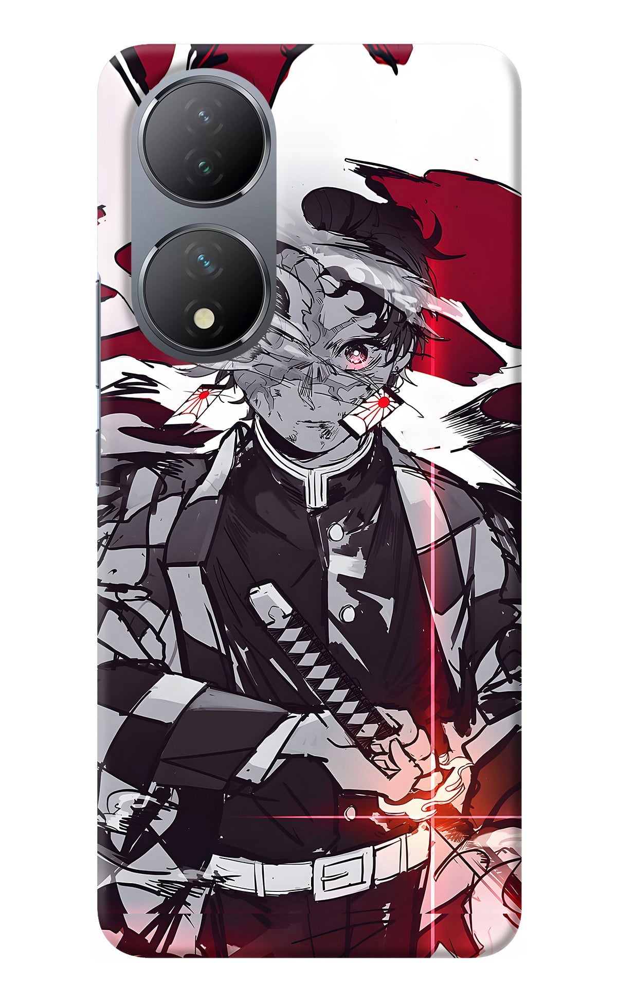 Demon Slayer Vivo Y100 Back Cover