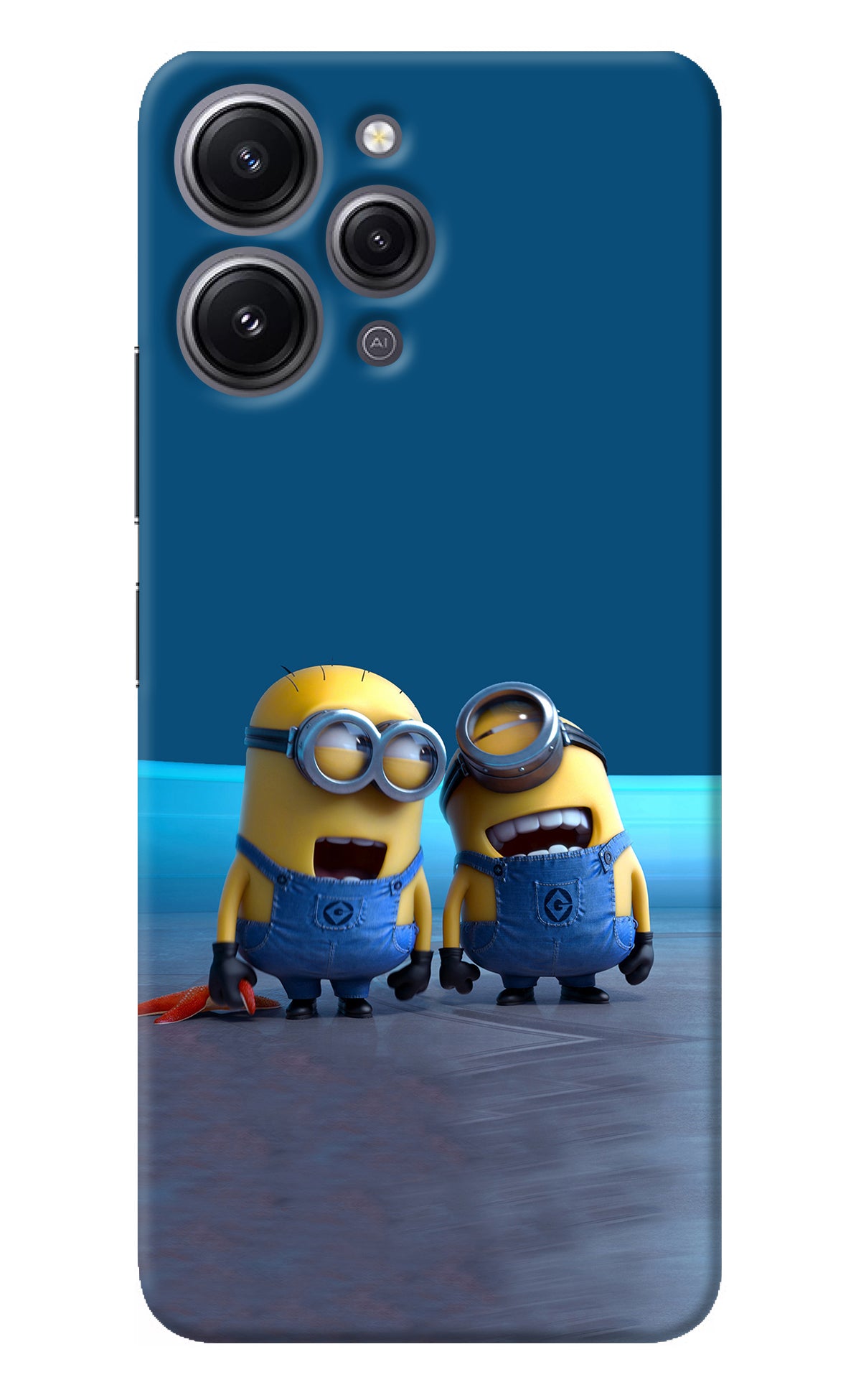 Minion Laughing Redmi 12 4G Back Cover