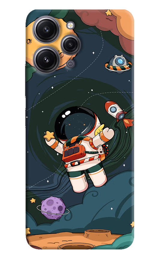 Cartoon Astronaut Case for Redmi 12 4G by Casekaro