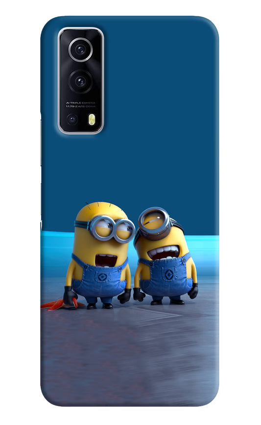 Minion Laughing Case for iQOO Z3 5G by Casekaro