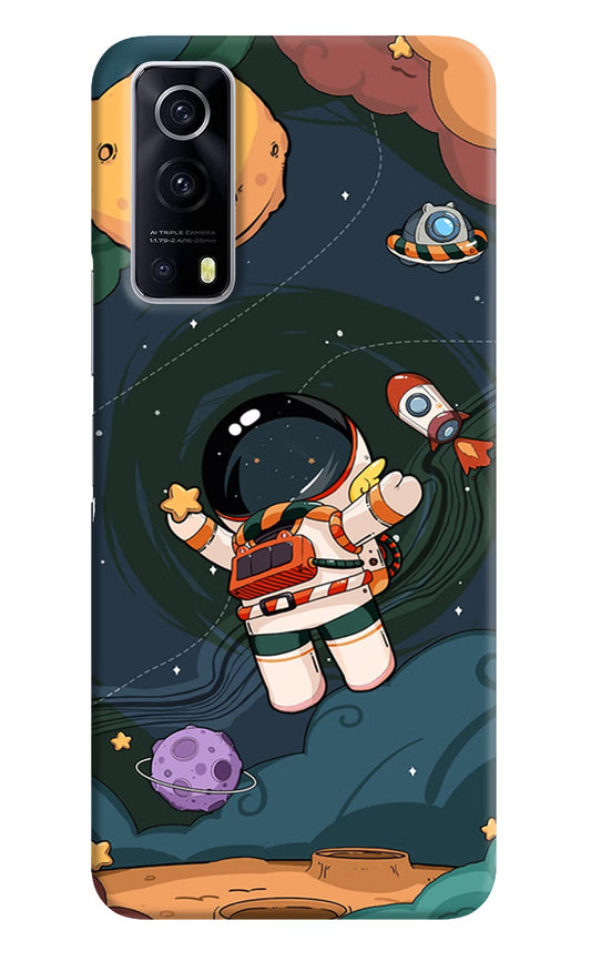 Cartoon Astronaut Case for iQOO Z3 5G by Casekaro