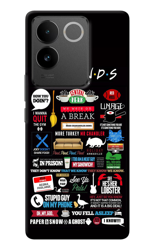 FRIENDS IQOO Z7 Pro 5G Back Cover