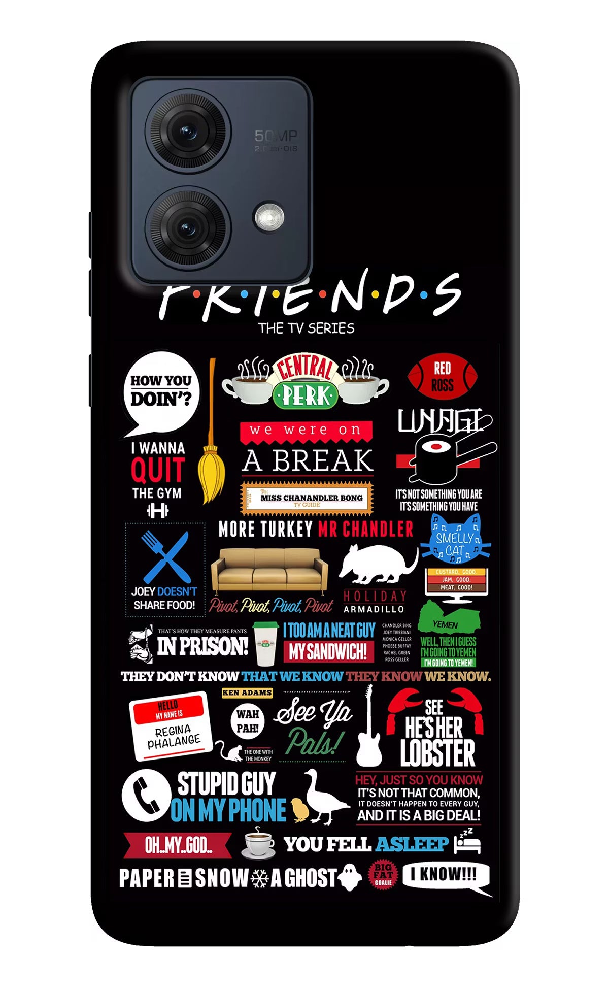 FRIENDS Case for Moto G84 5G by Casekaro