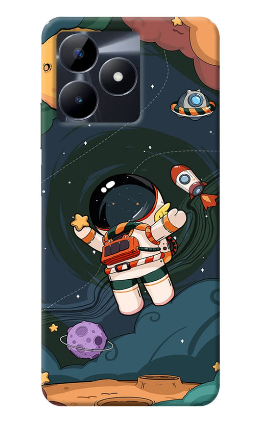 Cartoon Astronaut Realme C53 Back Cover