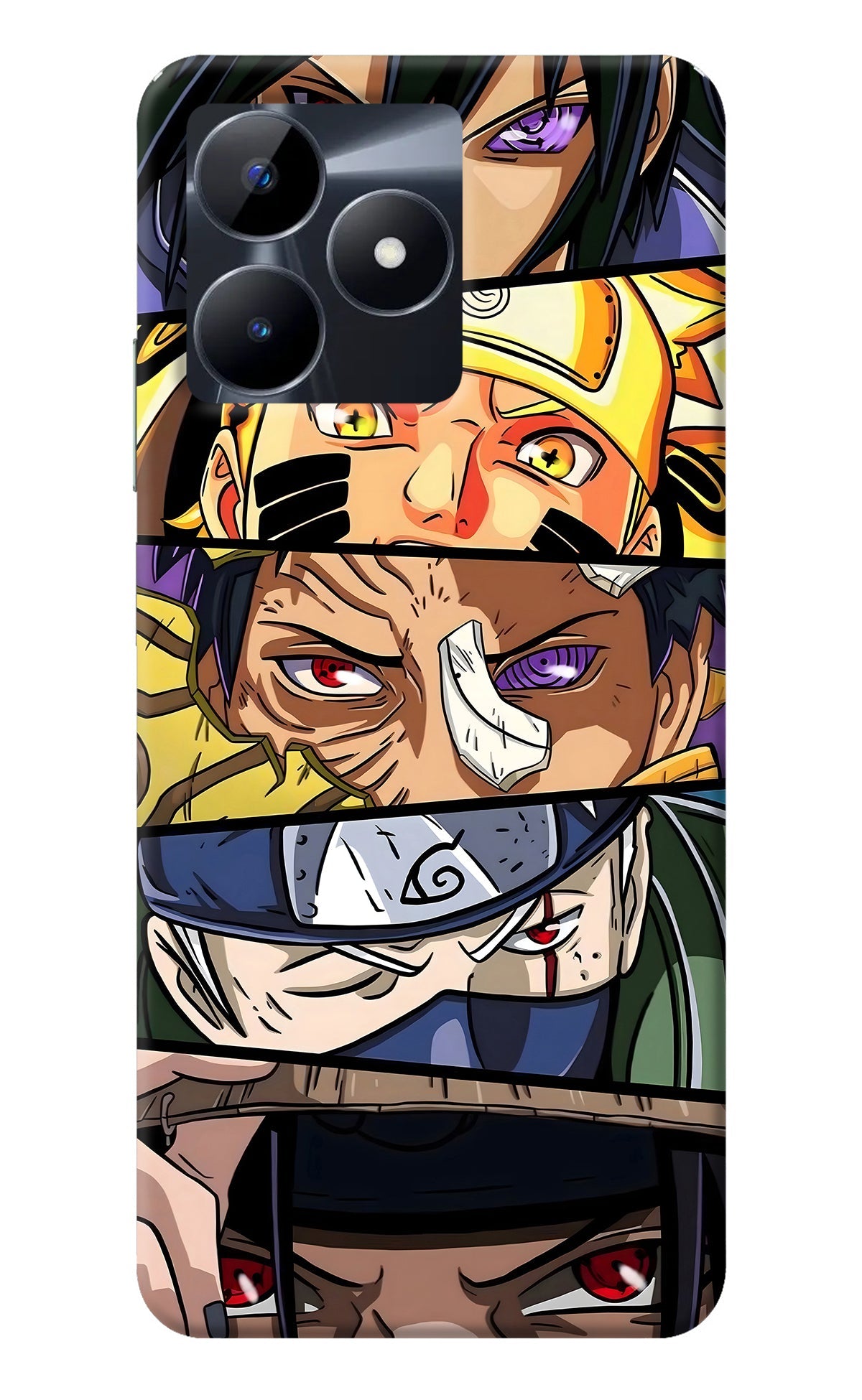 Naruto Character Realme C53 Back Cover