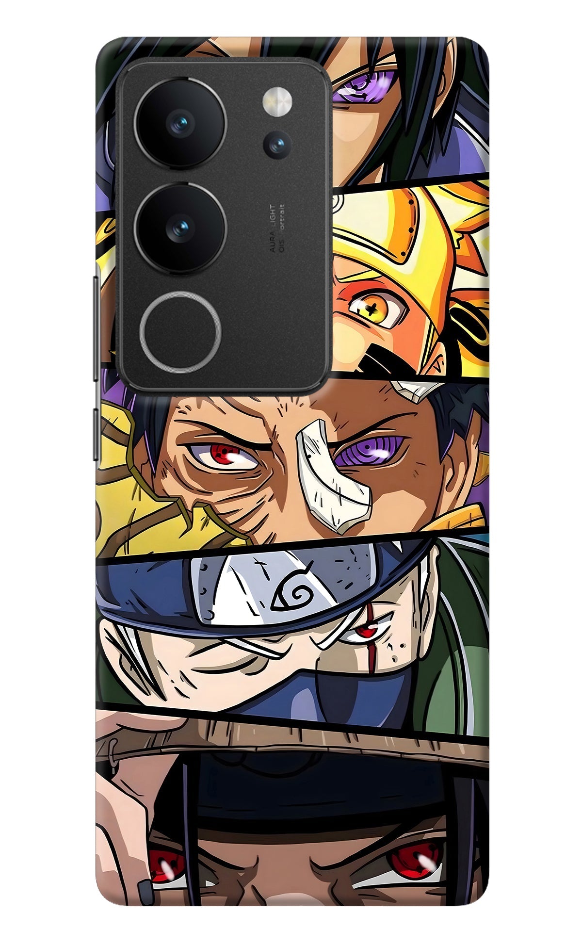 Naruto Character Vivo V29/V29 Pro Back Cover